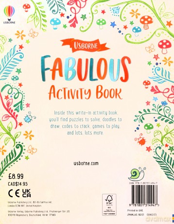Fabulous Activity Book [KSIĄŻKA]