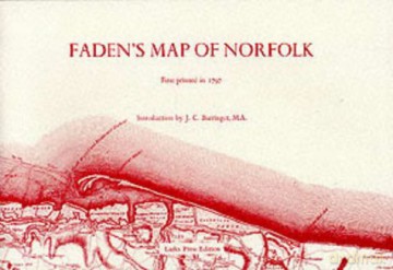 Faden's Map of Norfolk - William Faden [KSIĄŻKA]