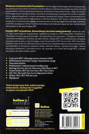 WCF od podstaw. Komunikacja sieciowa nowej generacji [KSIĄŻKA]