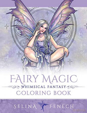 Fairy Magic - Whimsical Fantasy Coloring Book: 14 (Fantasy Coloring by Selina) - Selina Fenech [KSIĄŻKA]