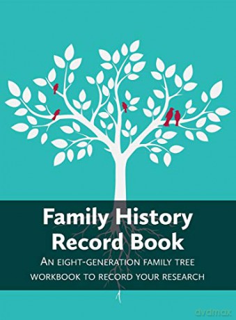Family History Record Book: An 8-generation family tree workbook to record your research - Heritage Hunter [KSIĄŻKA]