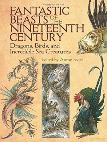 Fantastic Beasts of the Nineteenth Century: Dragons, Birds, and Incredible Sea Creatures (Dover Fine Art, History of Art) - Anton Seder [KSIĄŻKA]