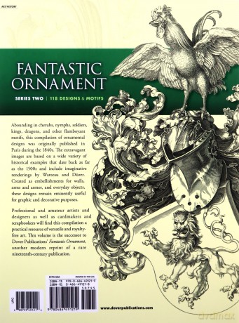 Fantastic Ornament, Series Two: 118 Designs and Motifs (Dover Pictorial Archive) - A. Hauser [KSIĄŻKA]