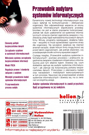 Przewodnik audytora systemów informatycznych [KSIĄŻKA]