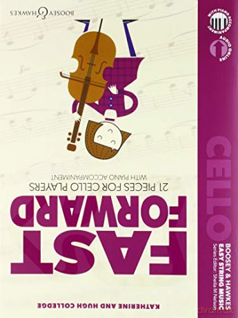 Fast Forward: 21 Pieces for Cello Players (Easy String Music) - Sheila Mary Nelson [KSIĄŻKA]