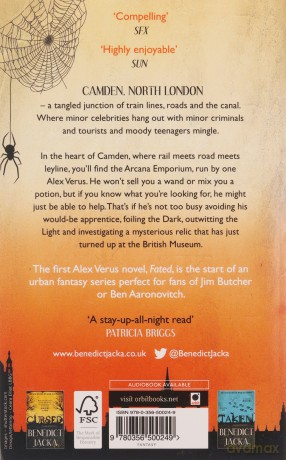Fated: The First Alex Verus Novel from the New Master of Magical London - Benedict Jacka [KSIĄŻKA]