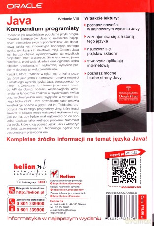 Java. Kompendium programisty. Wydanie VIII [KSIĄŻKA]