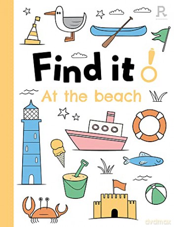 Find it! At the beach - Richardson Puzzles and Games [KSIĄŻKA]