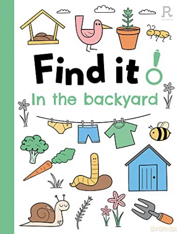 Find it! In the backyard - Richardson Puzzles and Games [KSIĄŻKA]