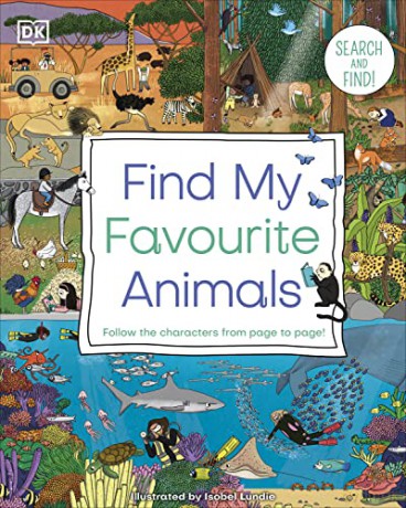 Find My Favourite Animals [KSIĄŻKA]