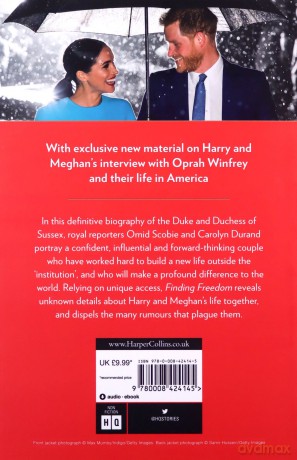 Finding Freedom: The Sunday Times number 1 bestselling biography that tells the real story of Harry and Meghan's life together - Omid Scobie [KSIĄŻKA]