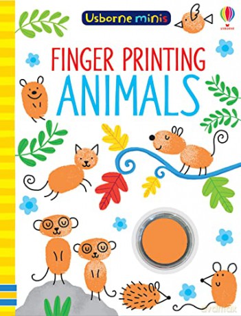 Finger Printing Animals (Usborne Minis) - Sam Smith [KSIĄŻKA]