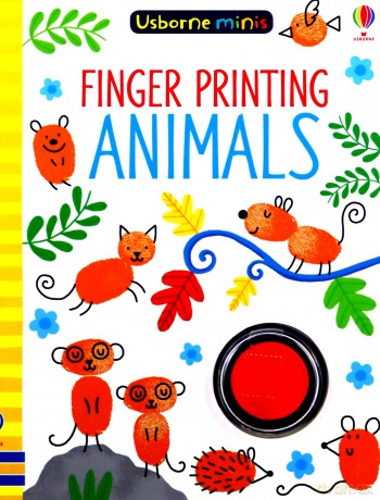 Finger Printing Animals (Usborne Minis) - Sam Smith [KSIĄŻKA]
