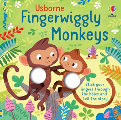 Fingerwiggly Monkeys (Fingerwiggles): 1 - Felicity Brooks [KSIĄŻKA]