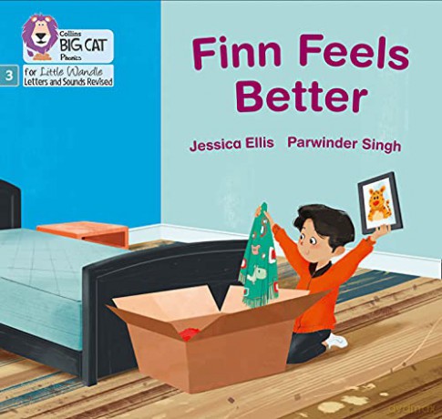 Finn Feels Better: Phase 3 Set 1 (Big Cat Phonics for Little Wandle Letters and Sounds Revised) - Jessica Ellis [KSIĄŻKA]