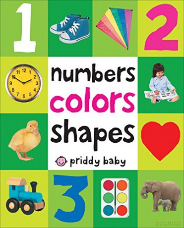 First 100 Padded: Numbers, Colors, Shapes - Roger Priddy [KSIĄŻKA]