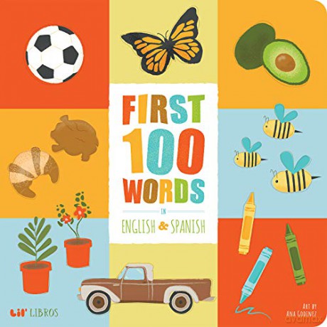 First 100 Words in English and Spanish - Patty Rodriguez [KSIĄŻKA]