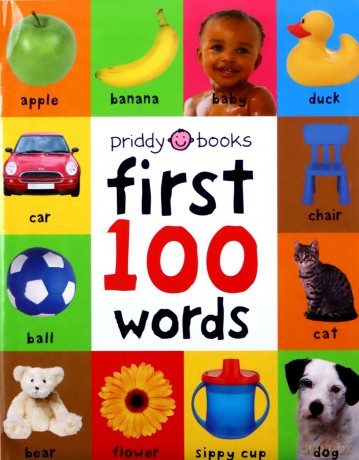 First 100 Words: A Padded Board Book - Roger Priddy [KSIĄŻKA]