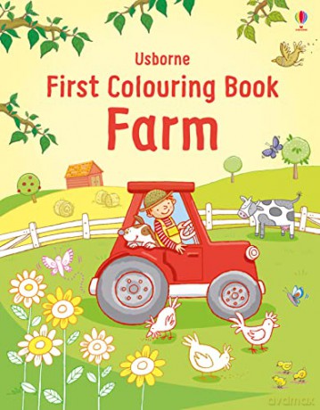 FIRST COLOURING BOOK FARM (First Colouring Books) - Jessica Greenwell [KSIĄŻKA]