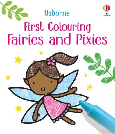 First Colouring Fairies and Pixies: 1 - Matthew Oldham [KSIĄŻKA]