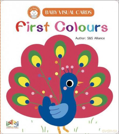 First Colours: 1 (Baby Visual Cards) - Unknown [KSIĄŻKA]