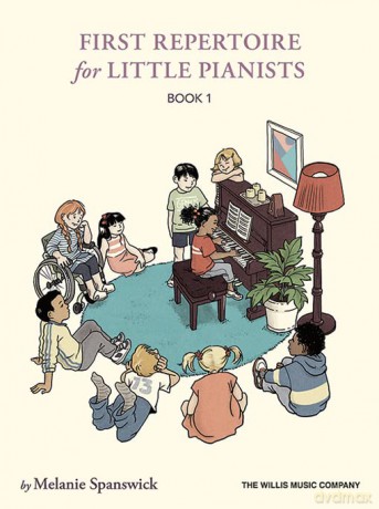 First Repertoire for Little Pianists - Book 1 - Melanie Spanswick [KSIĄŻKA]