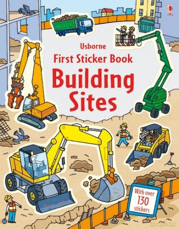 First Sticker Book Building Sites: 1 (First Sticker Books series) - Jessica Greenwell [KSIĄŻKA]