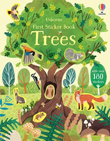 First Sticker Book Trees (First Sticker Books series) - Jean Claude [KSIĄŻKA]