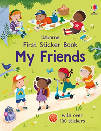 First Sticker Book: My Friends (First Sticker Books) - Holly Bathie [KSIĄŻKA]