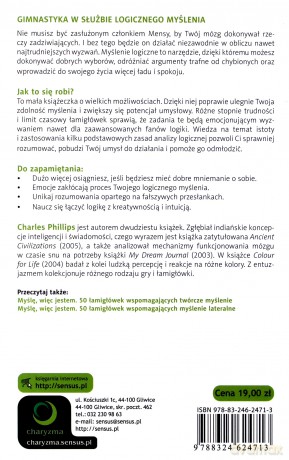 Myślę, więc jestem. 50 łamigłówek wspomagających logiczne myślenie [KSIĄŻKA]