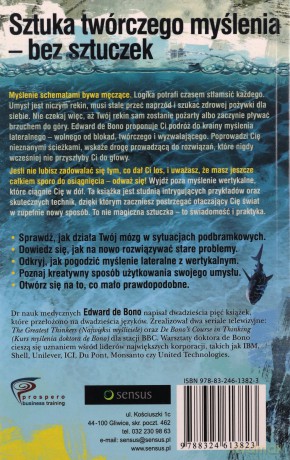 Myślenie lateralne. Idee na przekór schematom [KSIĄŻKA]