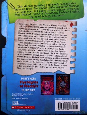 Five Nights at Freddy's Ultimate Guide: An Afk Book - Scott Cawthon [KSIĄŻKA]