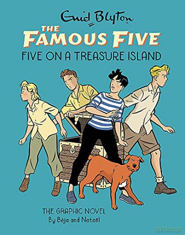 Five on a Treasure Island: Book 1 (Famous Five Graphic Novel) - Enid Blyton [KSIĄŻKA]