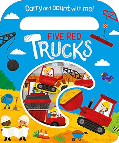 Five Red Trucks (Count and Carry Board Books) - Imagine That [KSIĄŻKA]