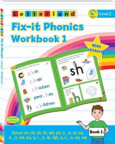 Fix-it Phonics - Level 2 - Workbook 1 (2nd Edition) - Lisa Holt [KSIĄŻKA]