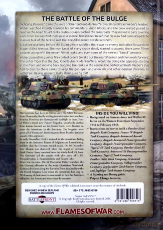 Flames of War Bulge German - Wayne Turner [KSIĄŻKA]