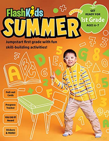 Flash Kids Summer: 1st Grade (Summer Study) - Flash Kids Editors [KSIĄŻKA]