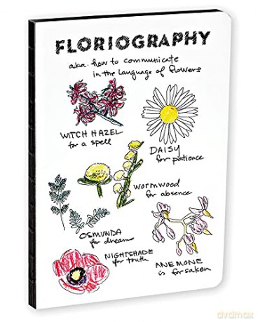 Floriography A5 Notebook - Kimberly Ellen Hall [KSIĄŻKA]