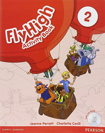 Fly High Level 2 Activity Book and CD ROM Pack - Charlotte Covill [KSIĄŻKA]