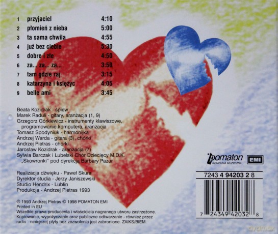 Bajm: Plomien Z Nieba [CD]