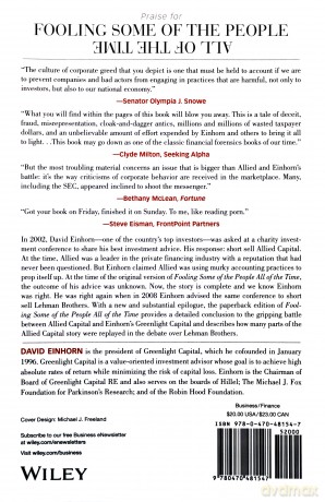 Fooling Some of the People All of the Time: A Long Short (and Now Complete) Story, Updated with New Epilogue - David Einhorn [KSIĄŻKA]