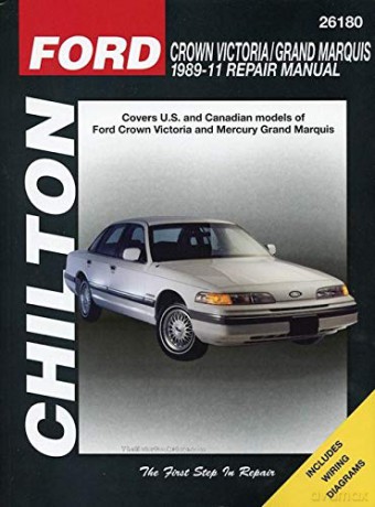 Ford Crown Victoria (89 -11) (Chilton): 1989-2011 [KSIĄŻKA]