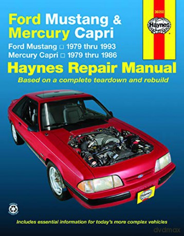 Ford Mustang and Mercury Capri, 1979-1993 - etc. [KSIĄŻKA]