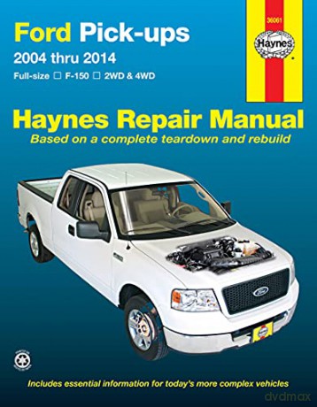 Ford Pick-ups 36061 (2004-2014) Repair Manual (Haynes Repair Manual) - Editors of Haynes Manuals [KSIĄŻKA]