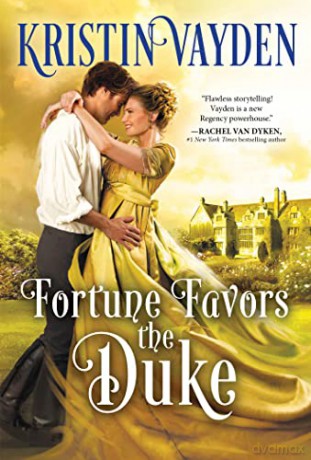 Fortune Favors the Duke: 1 (Cambridge Brotherhood, 1) - Kristin Vayden [KSIĄŻKA]