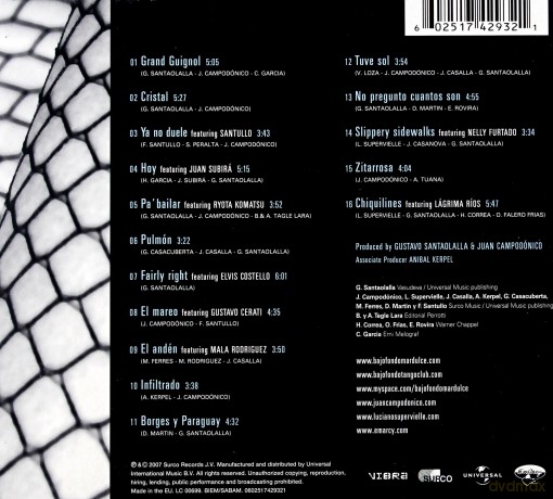 Bajofondo Tango Club: Mar Dulce [CD]