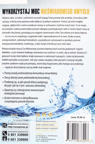 Ukryta hipnoza. Tajne techniki perswazyjne [KSIĄŻKA]