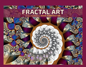 Fractal Art a Coloring Book by Doug Harrington - Doug Harrington [KSIĄŻKA]