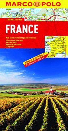 France Marco Polo Map - Marco Polo [KSIĄŻKA]