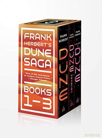 Frank Herbert's Dune Saga 3-Book Boxed Set: Dune, Dune Messiah, and Children of Dune [KSIĄŻKA]